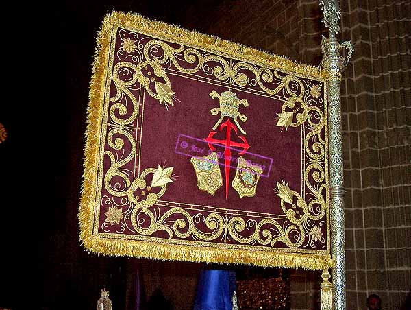 Bander&iacute;n de la Juventud de la Hermandad de la Soledad (Anverso)