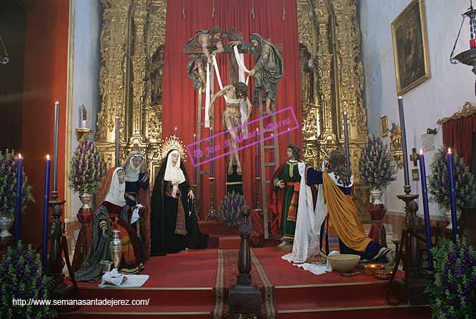 Besapiés del Santísimo Cristo del Sagrado Descendimiento (22 de marzo de 2009)