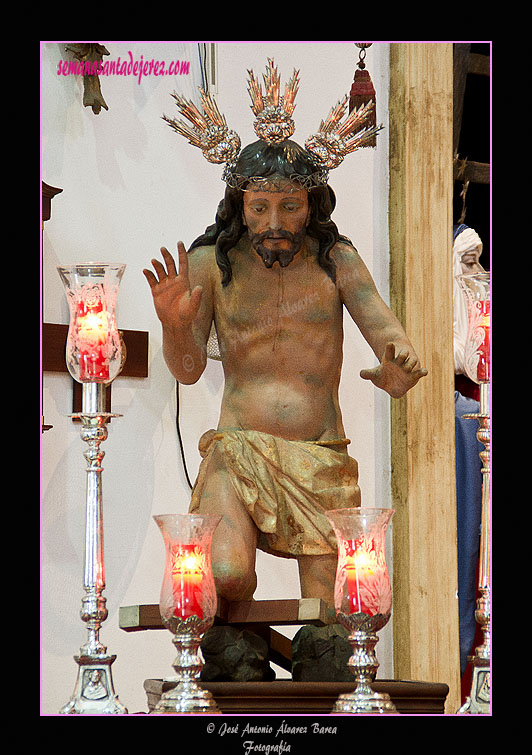 Besapiés del Señor de los Trabajos (9 de marzo de 2011)