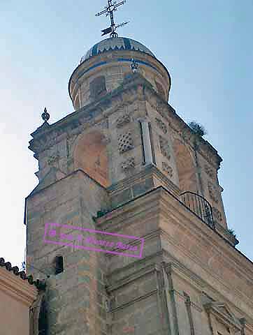 Torre de la Iglesia de la Victoria (segundo y tercer cuerpo)