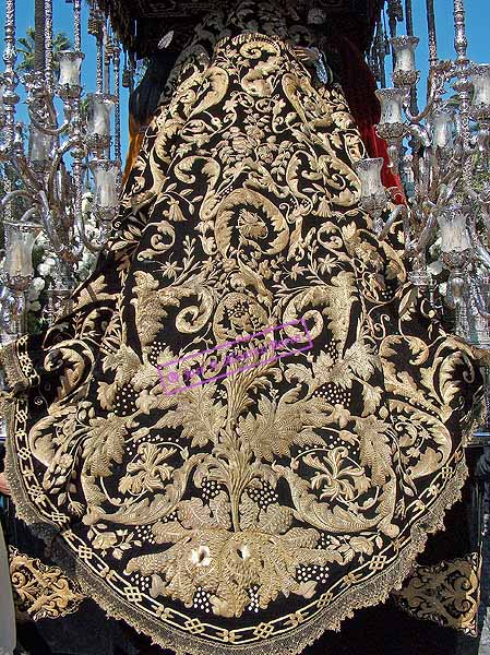 Manto de Nuestra Se&ntilde;ora de la Piedad
