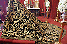 Manto de salida de Nuestra Señora de la Piedad
