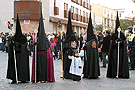 Presidencia del paso de palio de la Hermandad del Santo Entierro