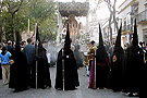 Presidencia del paso de palio de la Hermandad del Santo Entierro