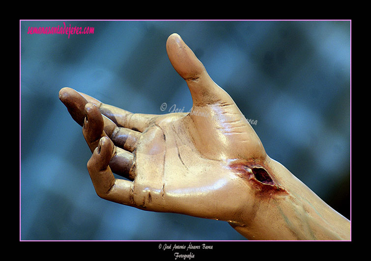Mano derecha del Santísimo Cristo Resucitado