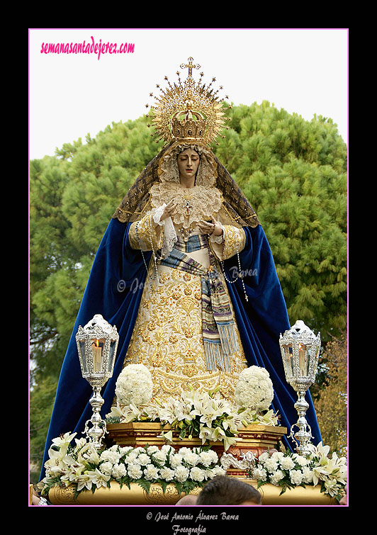 Rosario vespertino de María Santísima de Salud y Esperanza (8 de diciembre de 2010)