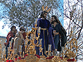 Paso de Misterio del Santísimo Cristo de la Clemencia en la Traición de Judas