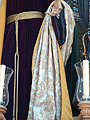 Mantolín del Santísimo Cristo de la Clemencia en la Traición de Judas