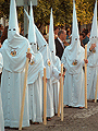Nazarenos de la Hermandad de la Clemencia