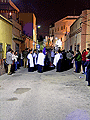 Paso de María Santísima del Consuelo en el barrio de El Pelirón antes de ser Hermandad de Penitencia