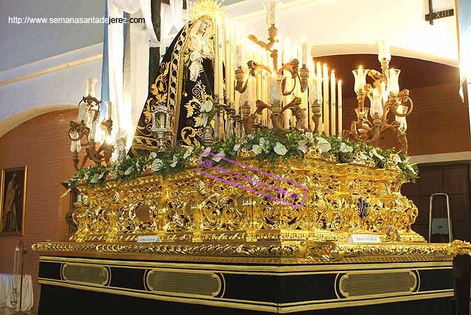 Canastilla del Paso de María Santísima del Consuelo