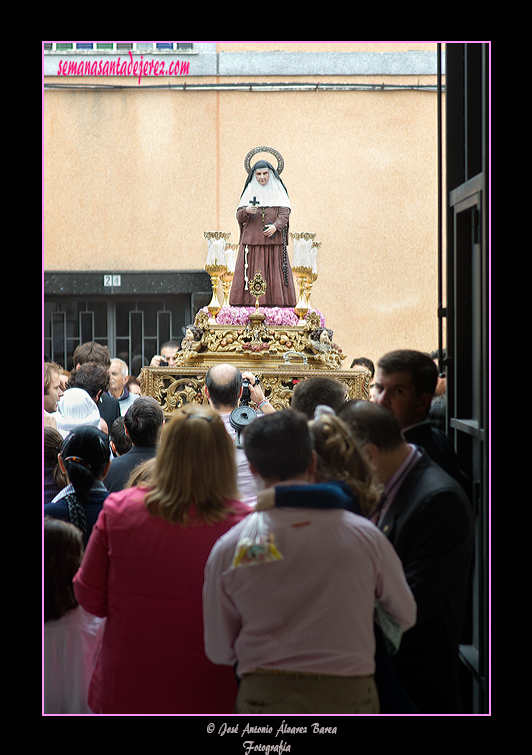 Procesión de Santa Ángela de la Cruz (4 de noviembre de 2012)