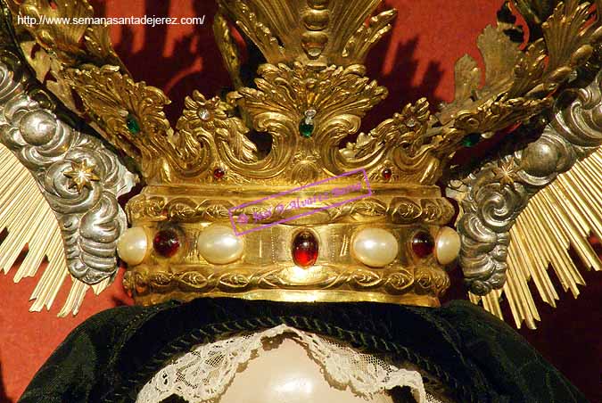 Aro de la corona de camarin de María Santísima del Consuelo