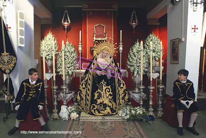 Besamanos de María Santísima del Consuelo (2 de marzo de 2008)