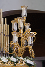 Candelabros del paso de María Santísima del Consuelo