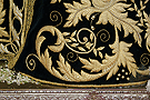 Detalle de los bordados de la saya de María Santísima del Consuelo