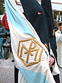 Bandera de la Virgen de la Hermandad del Consuelo