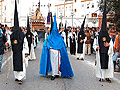 Representación de la Hermandad de la Exaltación en el cortejo de la Hermandad del Consuelo