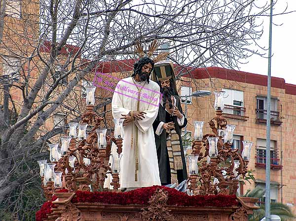 Paso de Misterio de Nuestro Padre Jesús del Soberano Poder ante Caifás