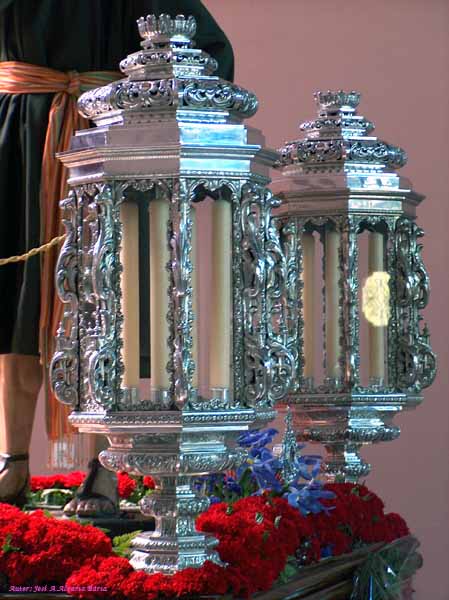 Candelabros del Paso de Misterio de Nuestro Padre Jes&uacute;s de la Redenci&oacute;n 
