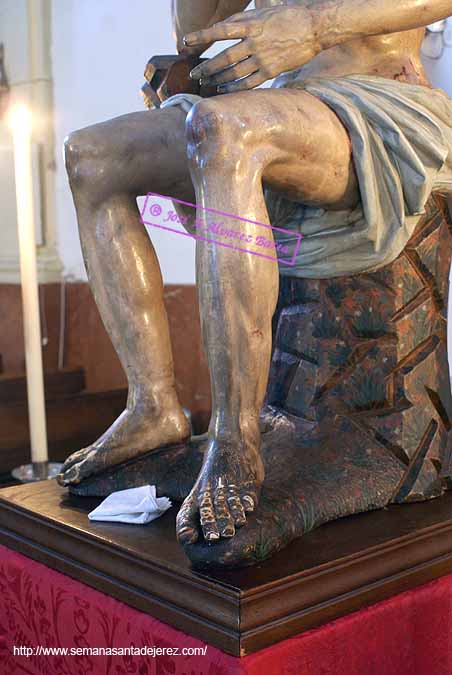Pies del Santisimo Cristo de Humildad y Paciencia