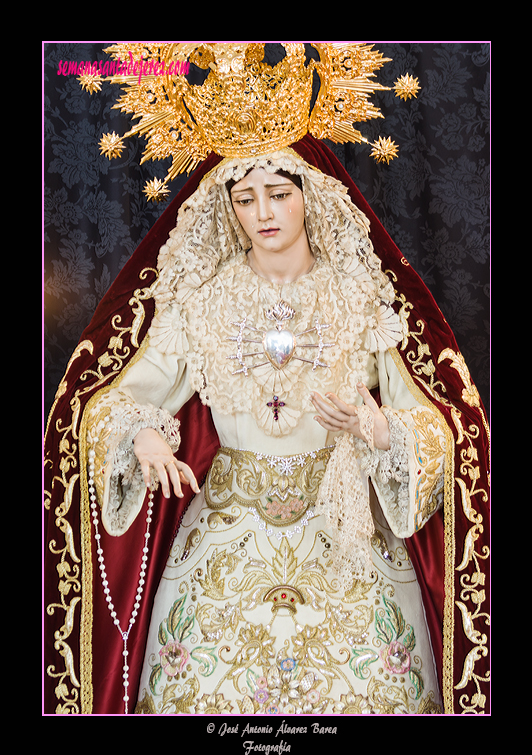 Angustia de María, Madre de la Iglesia
