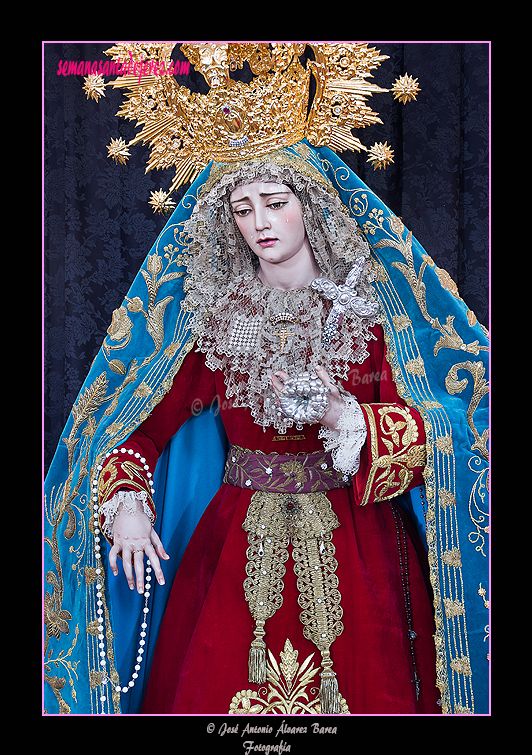 Angustia de María, Madre de la Iglesia