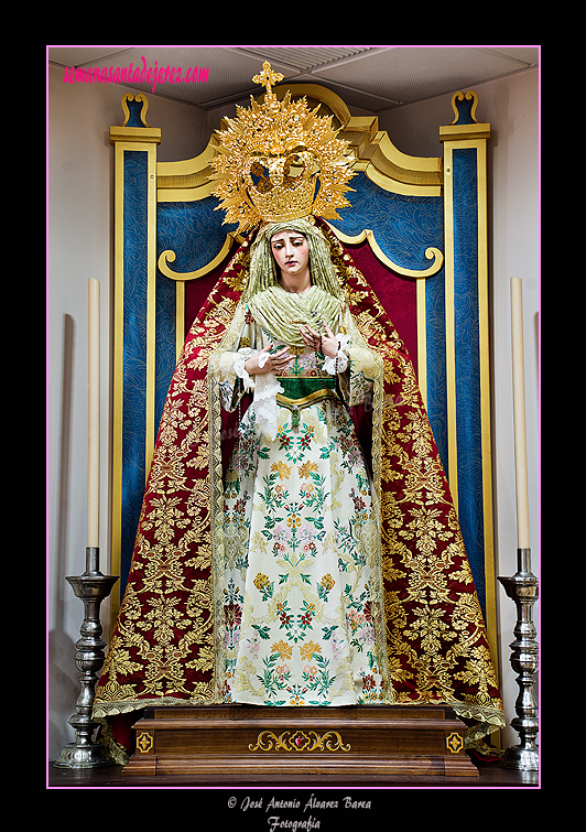 Angustia de María, Madre de la Iglesia