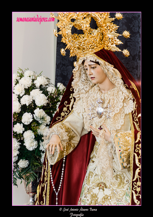 Angustia de María, Madre de la Iglesia