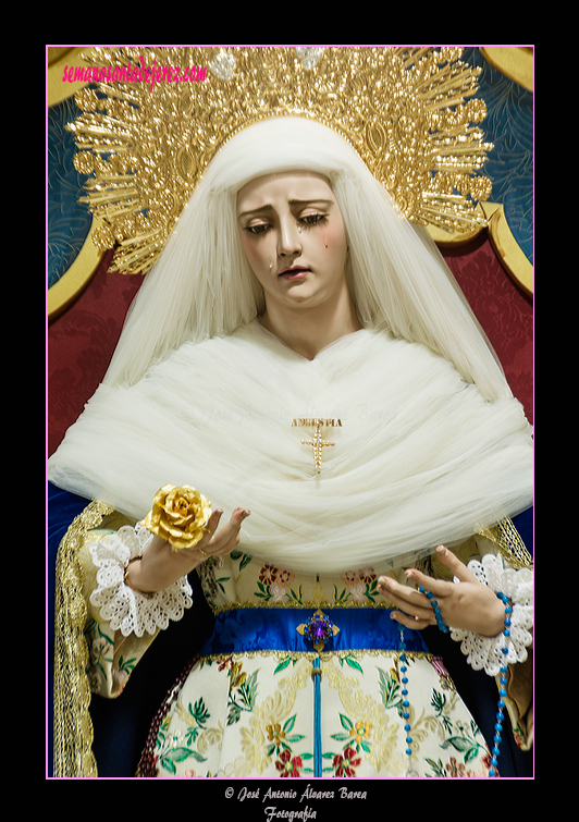 Angustia de María, Madre de la Iglesia