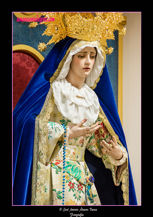 Angustia de María, Madre de la Iglesia