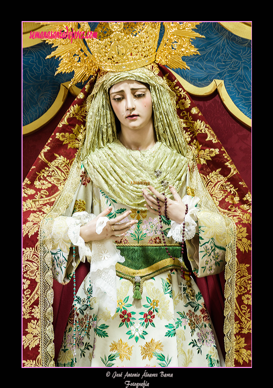 Angustia de María, Madre de la Iglesia