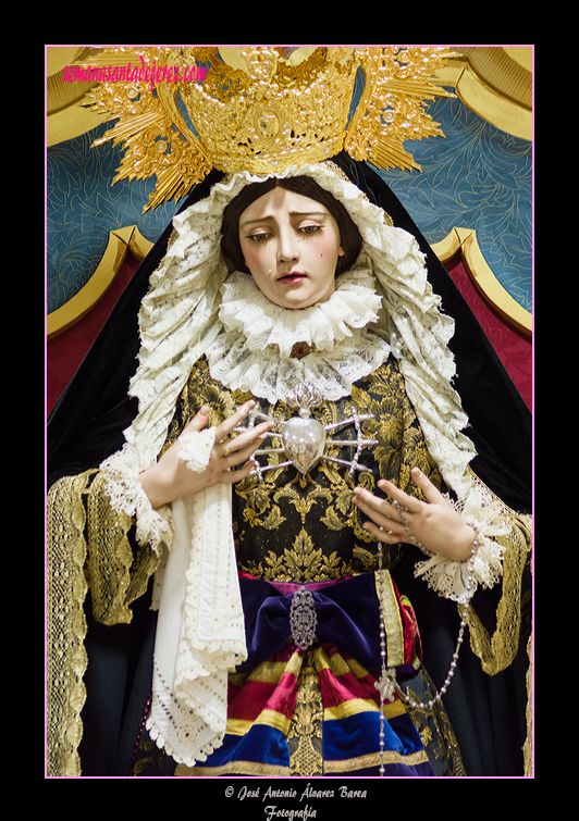 Angustia de María, Madre de la Iglesia