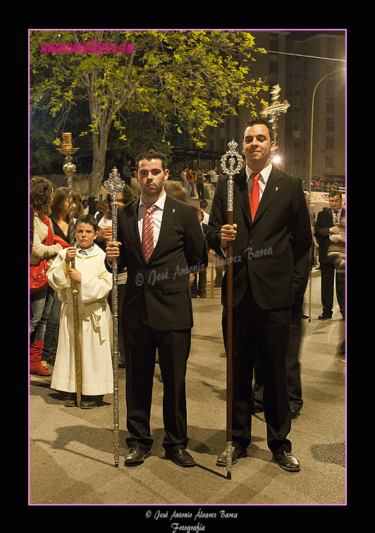 Acompañantes de la Agrupación del Señor de la Pasión