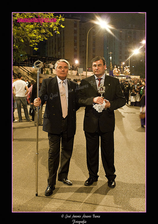 Acompañantes de la Agrupación del Señor de la Pasión
