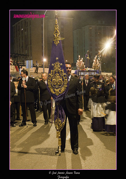 Estandarte de la Agrupación del Señor de la Pasión