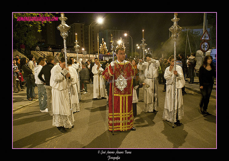 Cuerpo de Acólitos del Paso de Misterio de la Agrupación del Señor de la Pasión