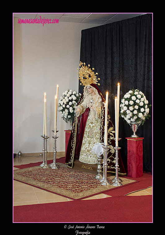 Besamanos de Angustia de María, Madre de la Iglesia (27 de marzo de 2011)