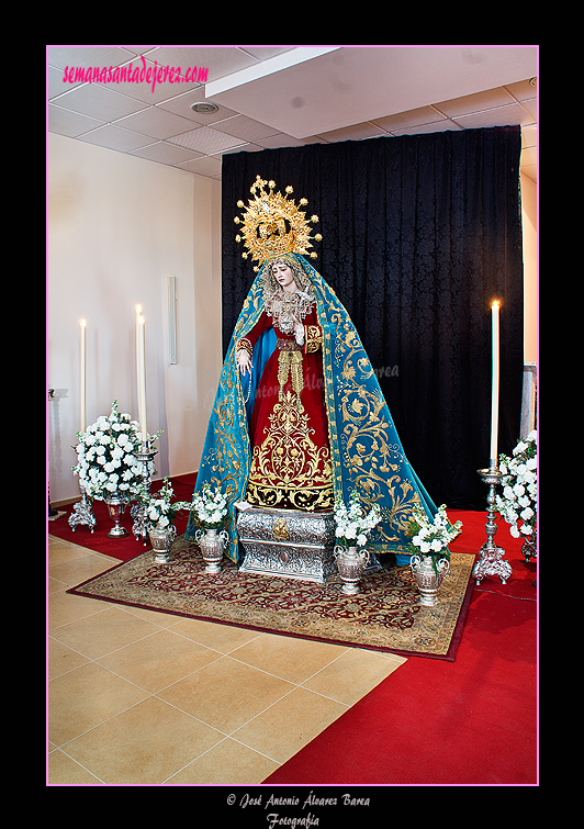 Besamanos de Angustia de María, Madre de la Iglesia (18 de marzo de 2012)