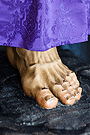 Pie izquierdo de Nuestro Señor de la Pasión