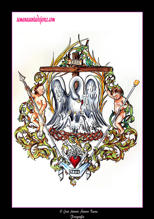 Escudo de la Agrupación Parroquial del Santísimo Cristo de la Sed