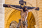 El Santísimo Cristo de la Sed en la Santa Iglesia Catedral con motivo de la erección canónica como Hermandad de Penitencia (12 de enero de 2013)