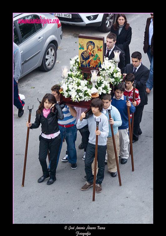 Rosario de la Aurora del Icono de la Virgen del Perpetuo Socorro (25 de noviembre de 2012)