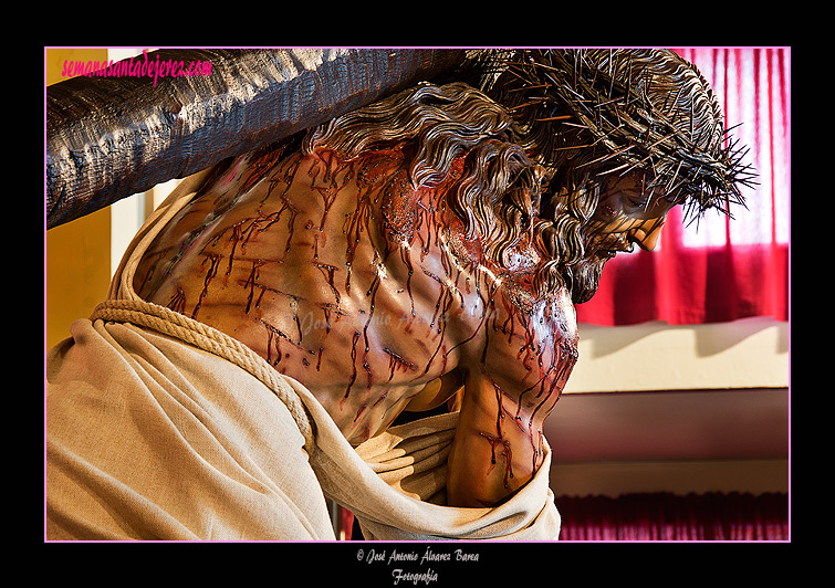 Espalda de Nuestro Padre Jesús de la Misión Redentora
