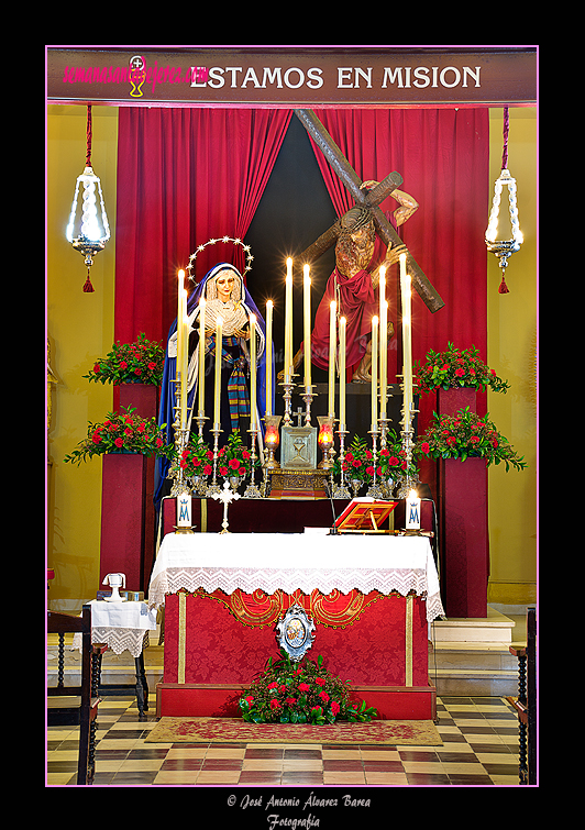 Altar de Cultos de la Agrupación de la Misión Redentora 2012