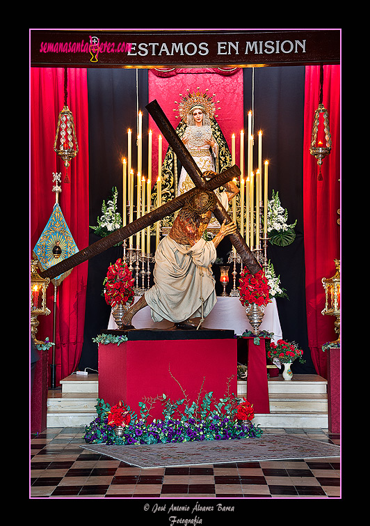 Besapiés extrardinario de Nuestro Padre Jesús de la Misión Redentora (15 de enero de 2012)