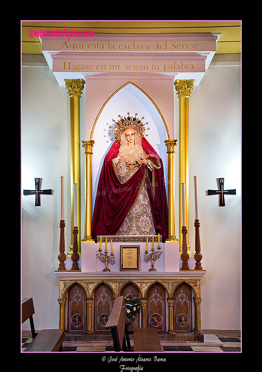 Altar de María Santísima del Silencio