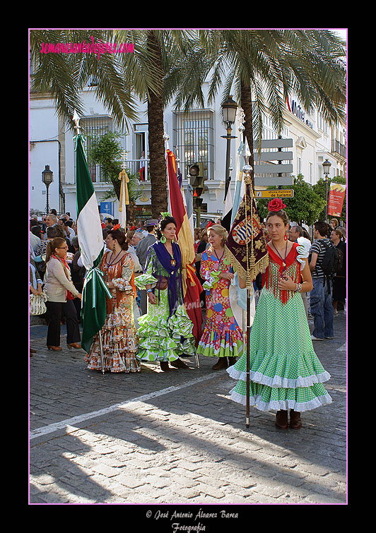 Salida de la Hermandad del Rocío de Jerez de la Frontera