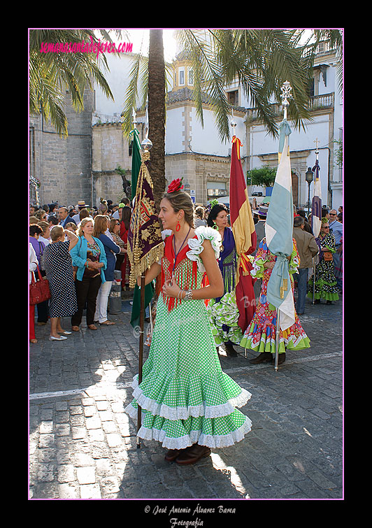 Salida de la Hermandad del Rocío de Jerez de la Frontera