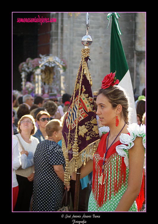 Salida de la Hermandad del Rocío de Jerez de la Frontera
